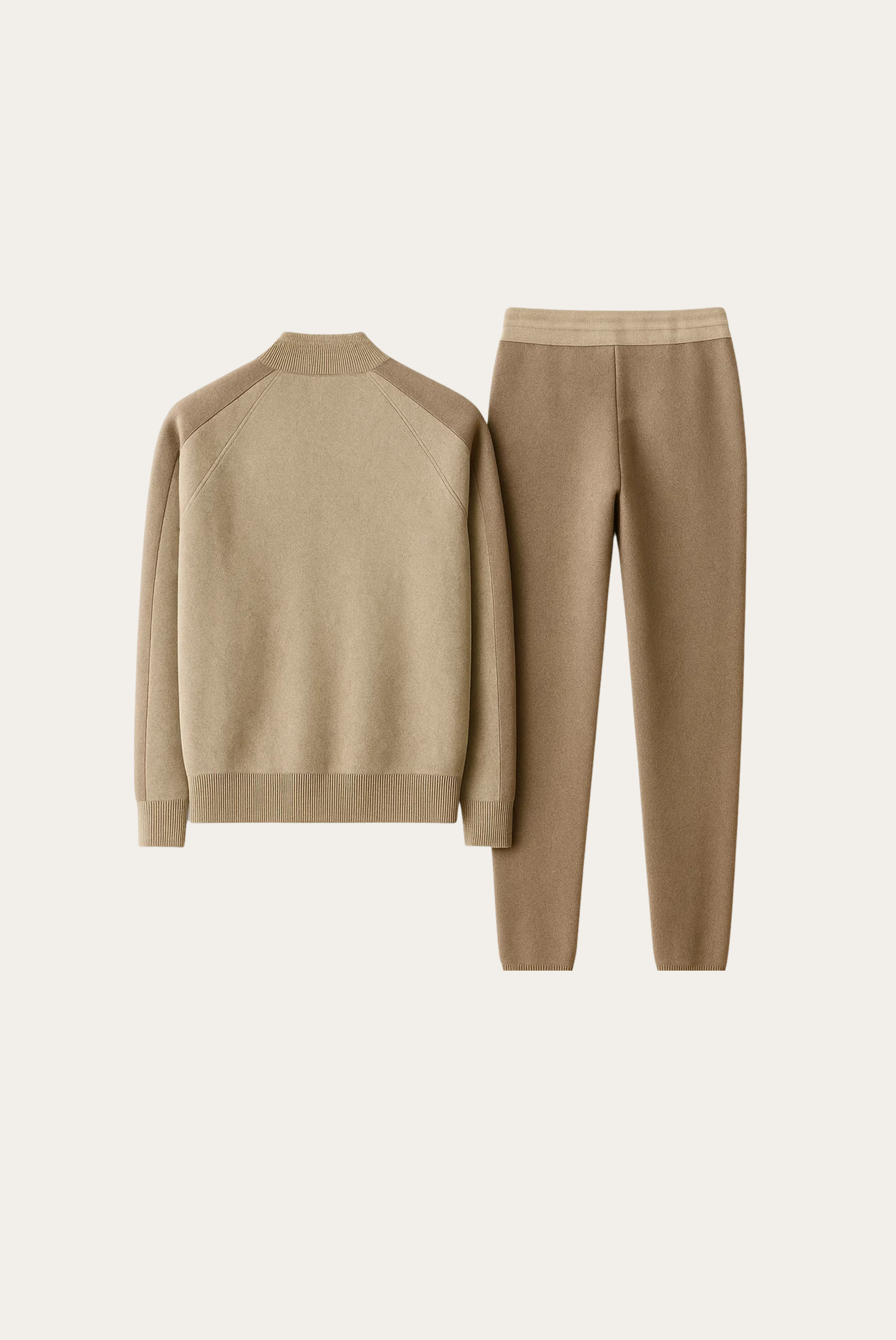 Beige Donati Cashmere Set