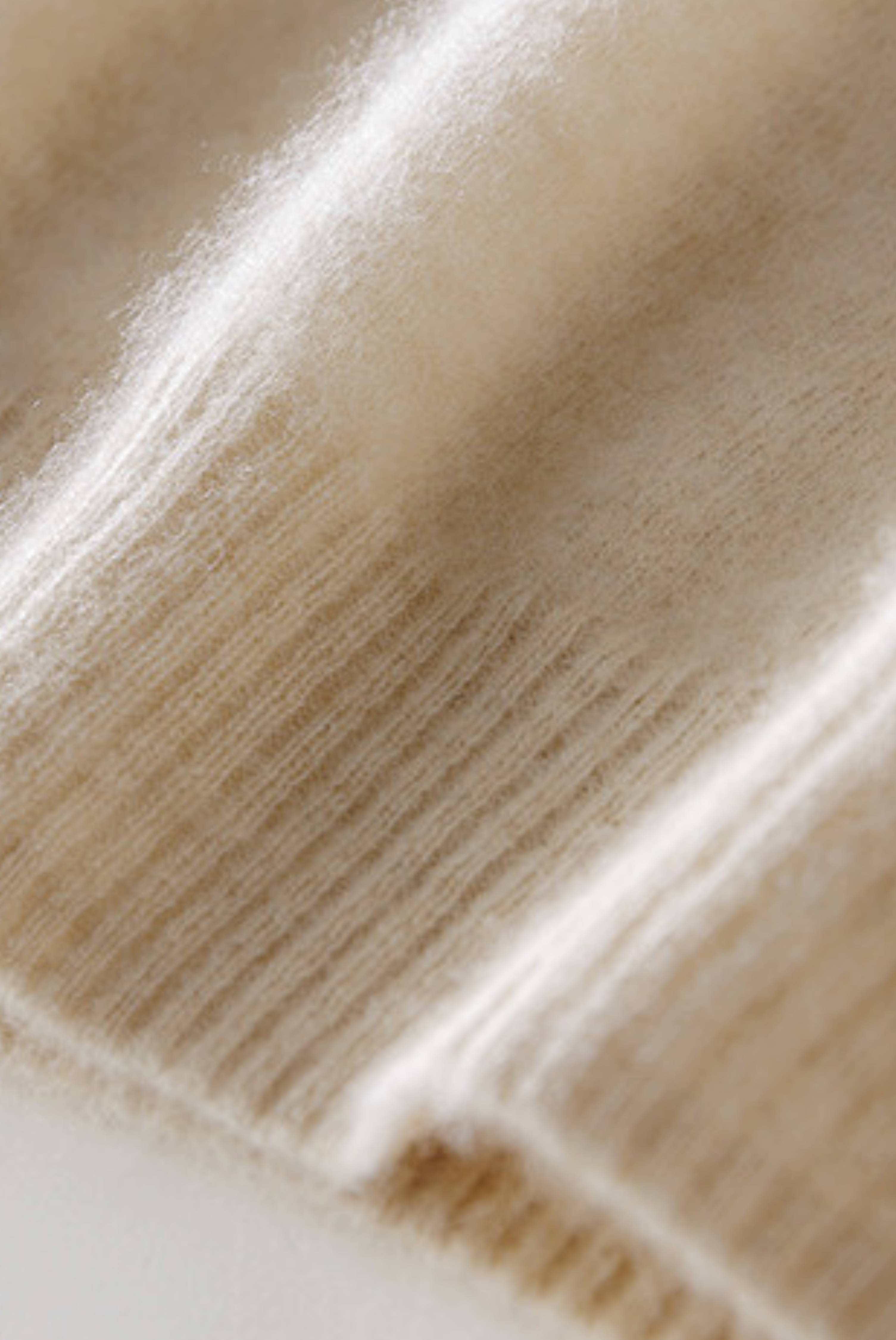 Creme Cashmere Crewneck